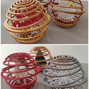 ADDOBBI SFERE A SPIRALE